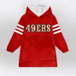 Nfl San Francisco 49ers Blanket Hoodie Brock Purdy 1