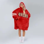 Nfl San Francisco 49ers Blanket Hoodie Brock Purdy 1