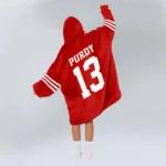 Nfl San Francisco 49ers Blanket Hoodie Brock Purdy 1