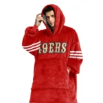 Nfl San Francisco 49ers Blanket Hoodie Brock Purdy 1