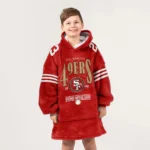 Nfl San Francisco 49ers Blanket Hoodie Christian Mccaffrey 1