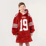 Nfl San Francisco 49ers Blanket Hoodie Deebo Samuel 1