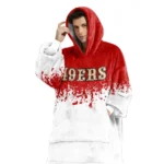 Nfl San Francisco 49ers Blanket Hoodie Dynamic Niner Gang 1