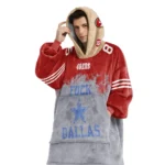 Nfl San Francisco 49ers Blanket Hoodie Fk Dallas 1