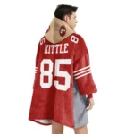 Nfl San Francisco 49ers Blanket Hoodie Fk Dallas 1