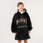 Nfl San Francisco 49ers Blanket Hoodie Friends 1