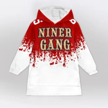 Nfl San Francisco 49ers Blanket Hoodie George Kittle 2