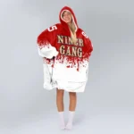 Nfl San Francisco 49ers Blanket Hoodie George Kittle 1