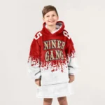 Nfl San Francisco 49ers Blanket Hoodie George Kittle 1