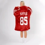 Nfl San Francisco 49ers Blanket Hoodie George Kittle They Not Like Us 1