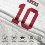 Nfl San Francisco 49ers Blanket Hoodie Mac Jones 1
