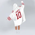 Nfl San Francisco 49ers Blanket Hoodie Mac Jones 1