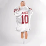Nfl San Francisco 49ers Blanket Hoodie Mac Jones 1