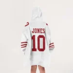 Nfl San Francisco 49ers Blanket Hoodie Mac Jones 1