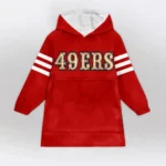 Nfl San Francisco 49ers Blanket Hoodie Nick Bosa 1