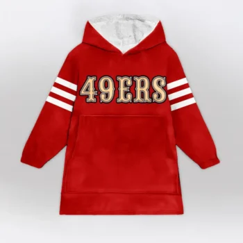Nfl San Francisco 49ers Blanket Hoodie Nick Bosa 2