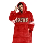 Nfl San Francisco 49ers Blanket Hoodie Nick Bosa 1
