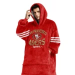 Nfl San Francisco 49ers Blanket Hoodie Nick Bosa Faithful 1
