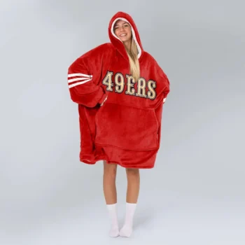 Nfl San Francisco 49ers Blanket Hoodie Nick Bosa Niner Gang 97 2