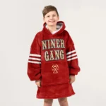 Nfl San Francisco 49ers Blanket Hoodie Nick Bosa Niner Gang 97 1