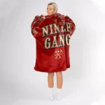 Nfl San Francisco 49ers Blanket Hoodie Pattern 49ers 1