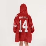 Nfl San Francisco 49ers Blanket Hoodie Ricky Pearsall 1