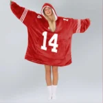 Nfl San Francisco 49ers Blanket Hoodie Ricky Pearsall 1