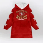 Nfl San Francisco 49ers Blanket Hoodie Slogan Niner Gang 1