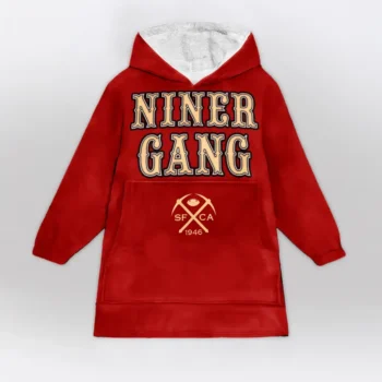 Nfl San Francisco 49ers Blanket Hoodie They Not Like Us 2