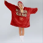 Nfl San Francisco 49ers Blanket Hoodie They Not Like Us 1