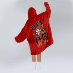 Nfl San Francisco 49ers Blanket Hoodie They Not Like Us 1
