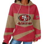 Nfl San Francisco 49ers Custom Waffle Hoodie 2