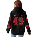 Nfl San Francisco 49ers Waffle Hoodie Faithful 2