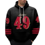 Nfl San Francisco 49ers Waffle Hoodie Faithful 2