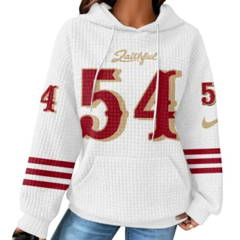 Nfl San Francisco 49ers Waffle Hoodie Fed Warner 2