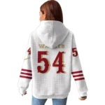 Nfl San Francisco 49ers Waffle Hoodie Fed Warner 2