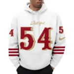 Nfl San Francisco 49ers Waffle Hoodie Fed Warner 2
