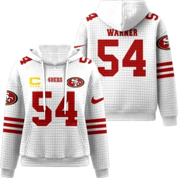 Nfl San Francisco 49ers Waffle Hoodie Fred Warner 1