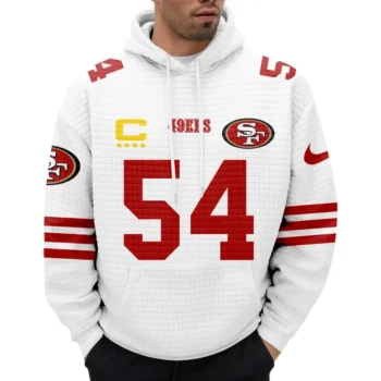 Nfl San Francisco 49ers Waffle Hoodie Fred Warner 2