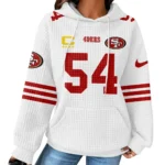 Nfl San Francisco 49ers Waffle Hoodie Fred Warner 1