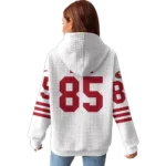 Nfl San Francisco 49ers Waffle Hoodie George Kittle 1