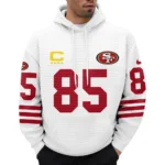 Nfl San Francisco 49ers Waffle Hoodie George Kittle 1