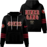 Nfl San Francisco 49ers Waffle Hoodie Niner Gang Team 1