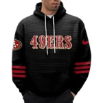 Nfl San Francisco 49ers Waffle Hoodie Niner Gang Team 1