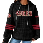 Nfl San Francisco 49ers Waffle Hoodie Niner Gang Team 1