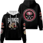 Nfl San Francisco 49ers Waffle Hoodie Super Bowl Champions 1