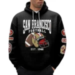 Nfl San Francisco 49ers Waffle Hoodie Super Bowl Champions 1