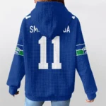 Nfl Seattle Seahawks Waffle Hoodie Jaxon Smith Njigba 1