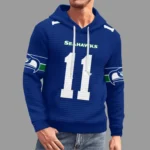 Nfl Seattle Seahawks Waffle Hoodie Jaxon Smith Njigba 1
