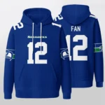 Nfl Seattle Seahawks Waffle Hoodie The 12s 1